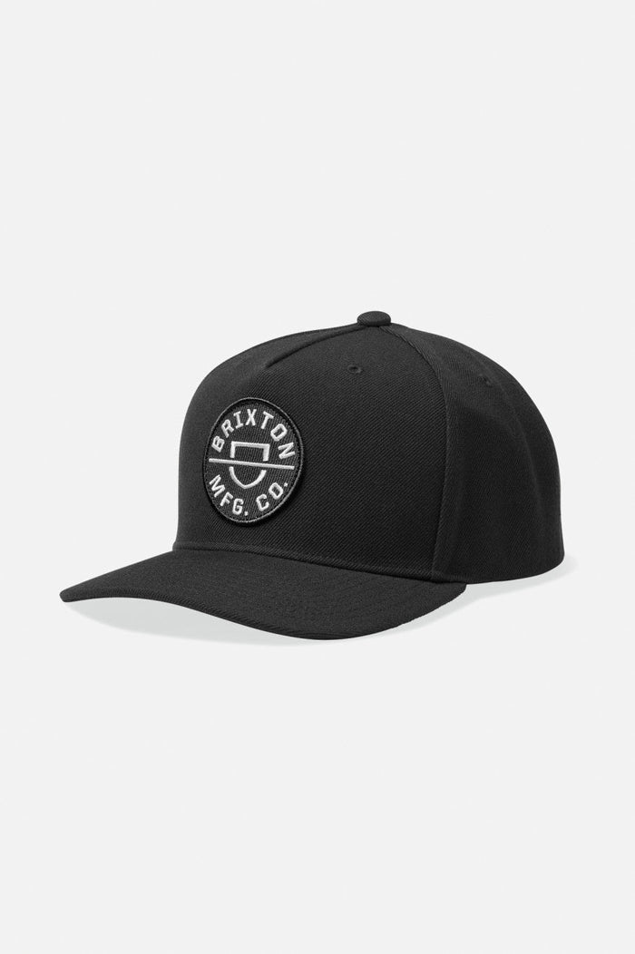 Crest Snapback - Black
