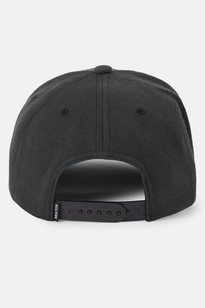 Crest Snapback - Black/Black