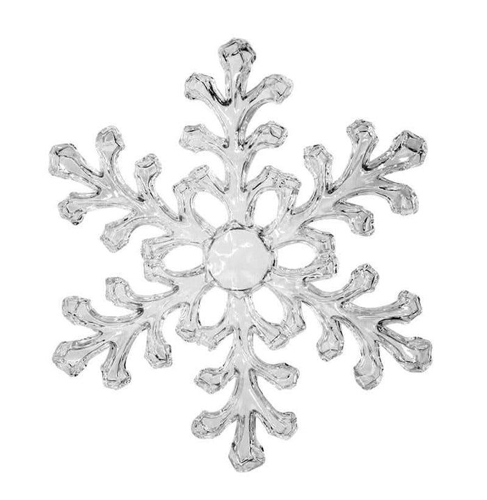 Dekra-Lite – 9" Acrylic Crystal Snowflake Ornament