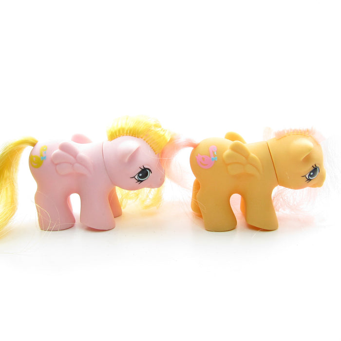 Nibbles and Dibbles My Little Pony Newborn Twins