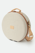 Unisex Done Proper Fedora Travel Case in the color Cream/Beige - Front Product View