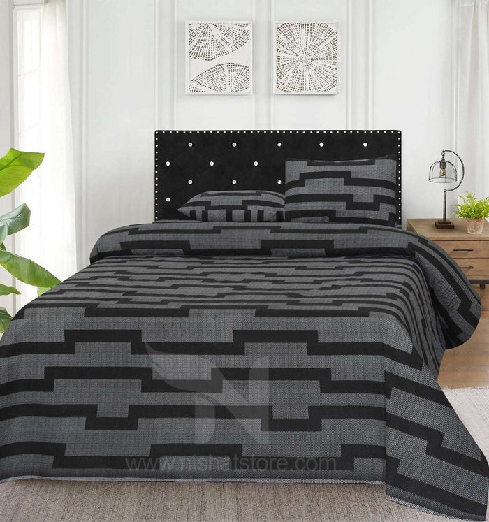 Double Bed Sheet Design NC-C 3953 - Nishat Creative Store