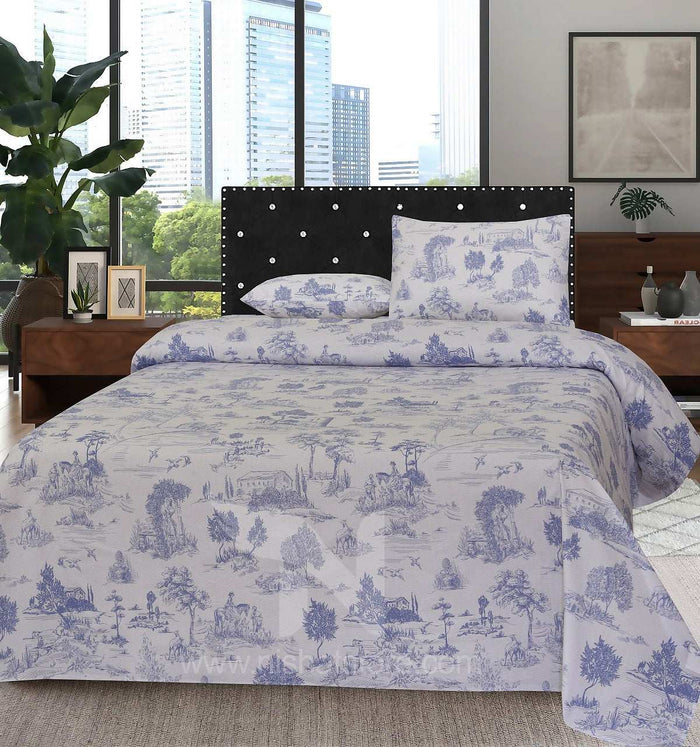 Double Bed Sheet Design NC-C 4002 - Nishat Creative Store