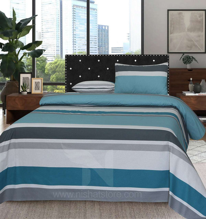 Double Bed Sheet Design NC-C 4005 - Nishat Creative Store