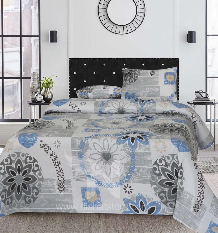 Double Bed Sheet Design NC-C 4015 - Nishat Creative Store