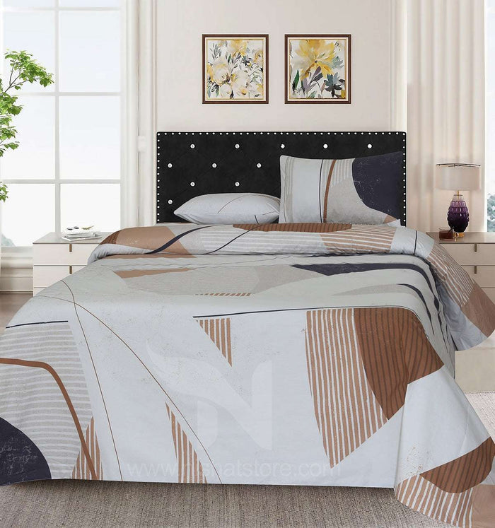 Double Bed Sheet Design NC-C 4016 - Nishat Creative Store