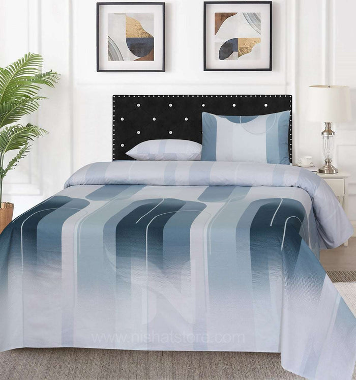 Double Bed Sheet Design NC-C 4046 - Nishat Creative Store