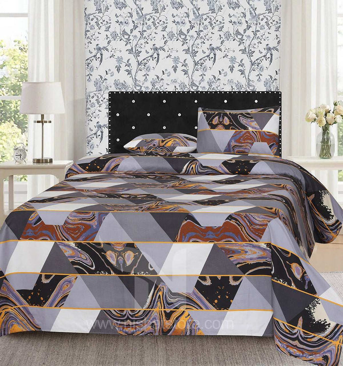Double Bed Sheet Design NC-C 6087 - Nishat Creative Store