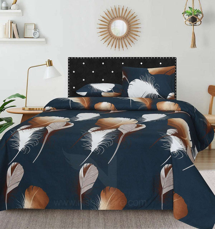 Double Bed Sheet Design NC-C 6095 - Nishat Creative Store