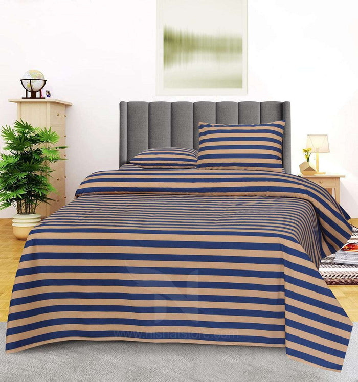 Double Bed Sheet Design NC-C 7045 - Nishat Creative Store