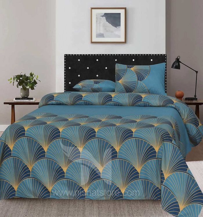 Double Bed Sheet Design NC-M 4051 - Nishat Creative Store