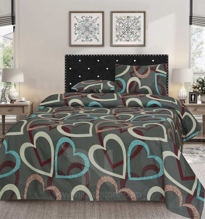 Double Bed Sheet Design NC-M 4062 - Nishat Creative Store