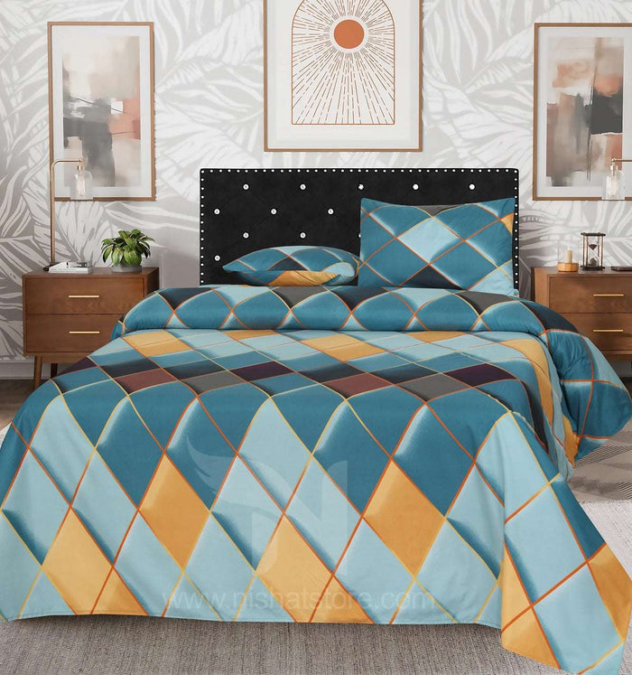 Double Bed Sheet Design NC-M 5064 - Nishat Creative Store