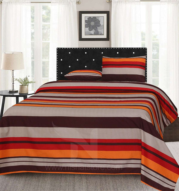 Double Bed Sheet Design NC-M 6065 - Nishat Creative Store