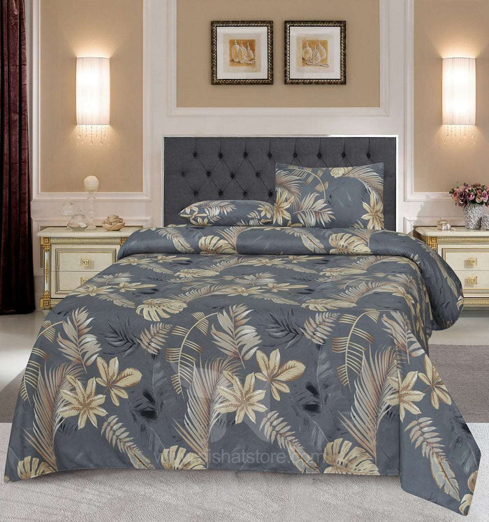 Double Bed Sheet Design NC-M 7075 - Nishat Creative Store