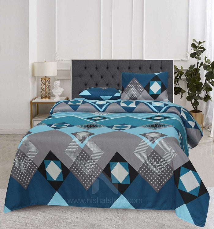 Double Bed Sheet Design NC-M 7081 - Nishat Creative Store