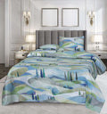 Double Bed Sheet Design NC-S 7029 - Nishat Creative Store