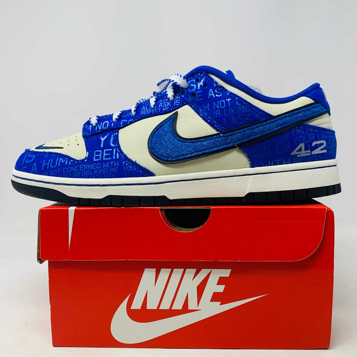 Nike Dunk Low Jackie Robinson sneakers brand new with extra laces and good box condition 2022