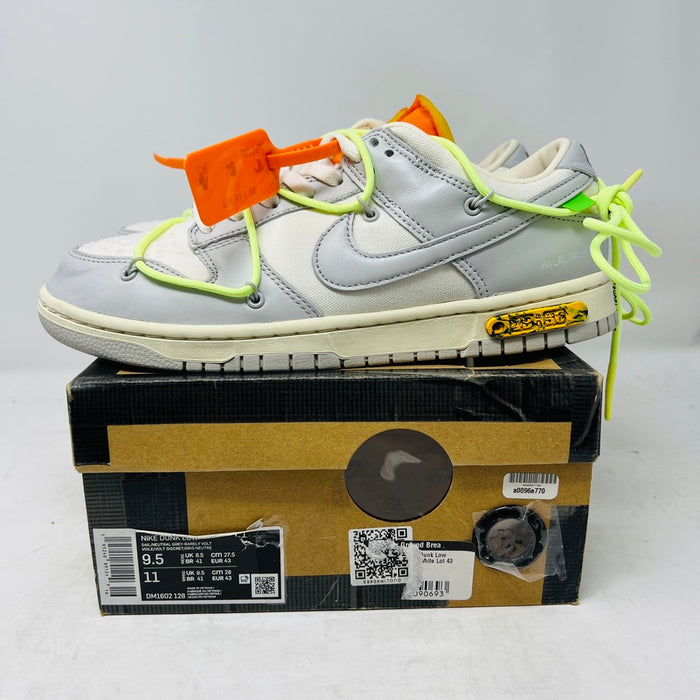 Nike Dunk Low Off-White Lot 43