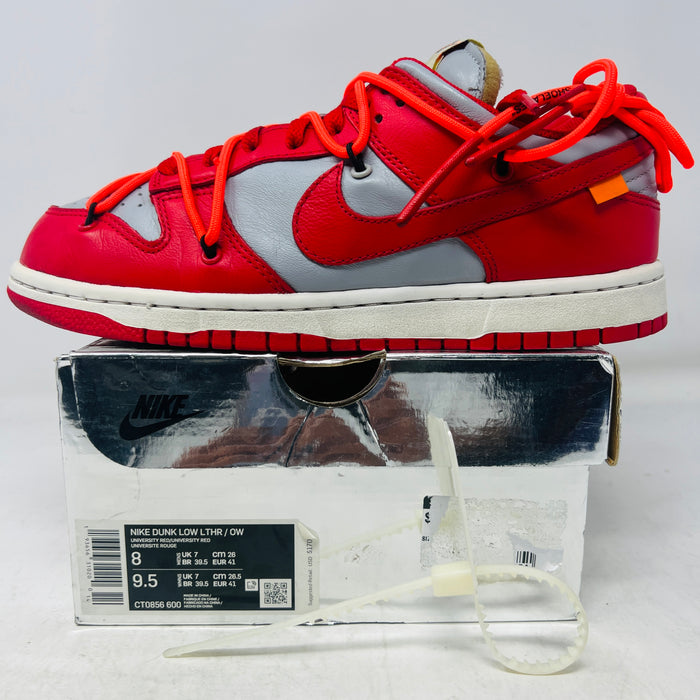 Nike Dunk Low Off-White University Red