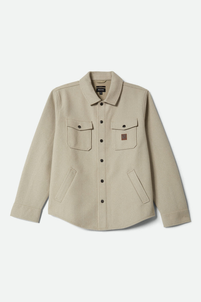 Men's Durham Brushed Menswear Jacket in the color Brushed Elm - Front Product Laydown Image