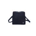 Earth Squared Navy Plan Wool Logan Bag (WL25LOGNV)