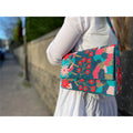 Earth Squared Teal Beaded Shoulder Bag (SS26BBTL)