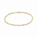 egirl Hope Sincerity Pattern 2mm Bead Bracelet - Hot Mess SS25