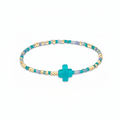egirl Hope Unwritten Signature Cross Bracelet - Man, I Teal Like A Woman