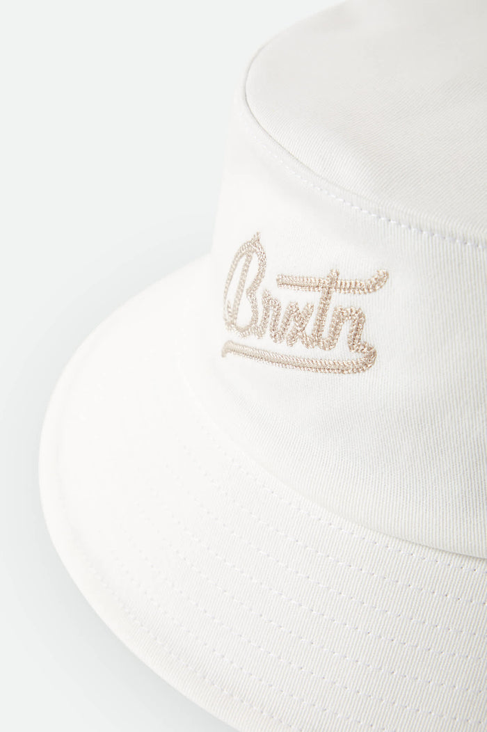 Unisex Eldon Packable Bucket Hat in the color Off White/Beige - Additional Laydown image