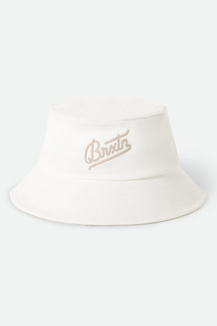 Unisex Eldon Packable Bucket Hat in the color Off White/Beige - Additional Laydown image