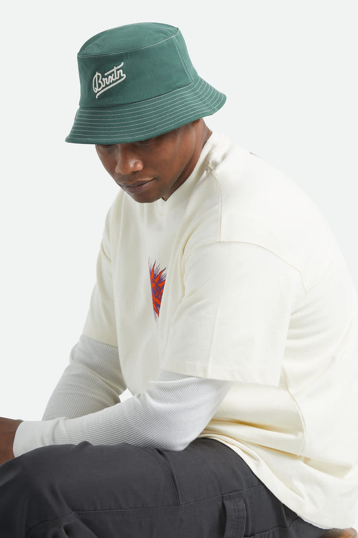 Unisex Eldon Packable Bucket Hat in the color Primal Green - Additional Fit image