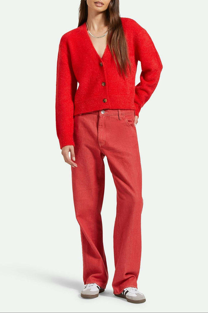 Women's Lifestyle 1 | Essex Painter Pant - Mars Red