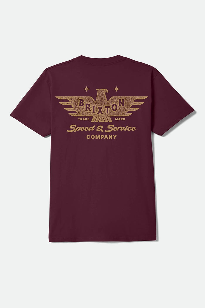 Ewing Standard T-Shirt - Burgundy