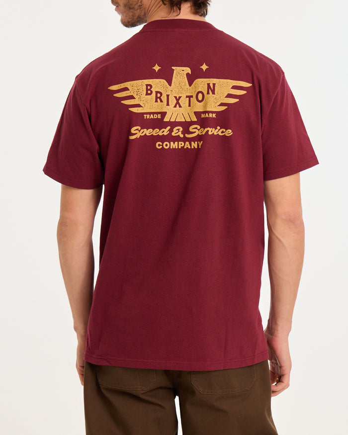 Ewing Standard T-Shirt - Burgundy