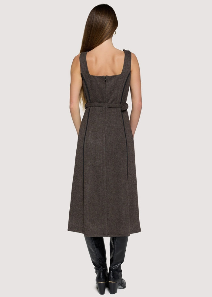 Fall In the City Midi Dress