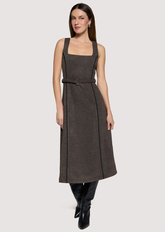 Fall In the City Midi Dress