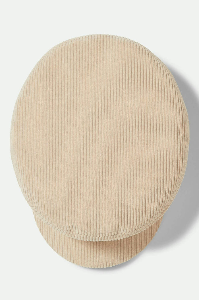 Women's Fiddler Fisherman Cap in the color Macadamia Cord - Additional Laydown image