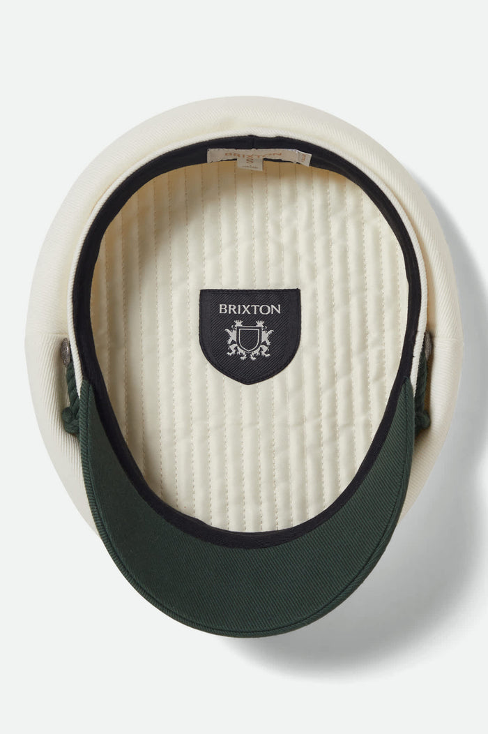 Women's Fiddler Fisherman Cap in the color Primal Green/Whitecap - Additional Laydown image