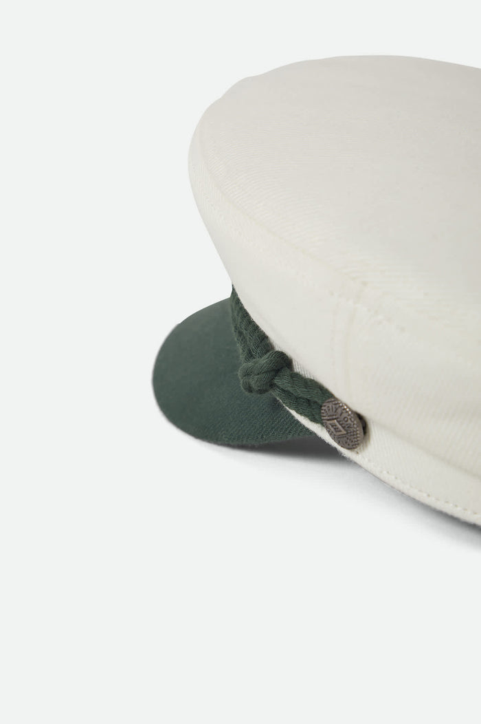 Women's Fiddler Fisherman Cap in the color Primal Green/Whitecap - Additional Laydown image