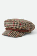 Unisex Fiddler Fisherman Cap in the color Sand/Adrenaline Rush/Wild Green - Front Product View