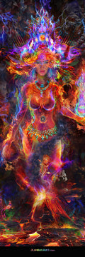Fire Goddess by Jumbie Art