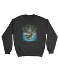 FISH ON KIDS CREWNECK SWEATSHIRT – Kids clothes – Dead Threads Apparel