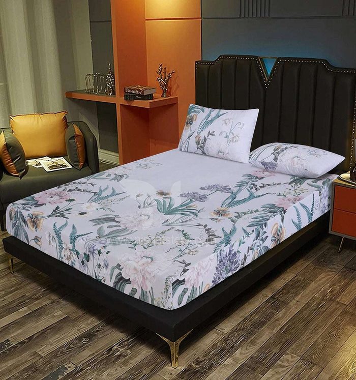 Fitted Double Bed Sheet DS 277 - Nishat Creative Store