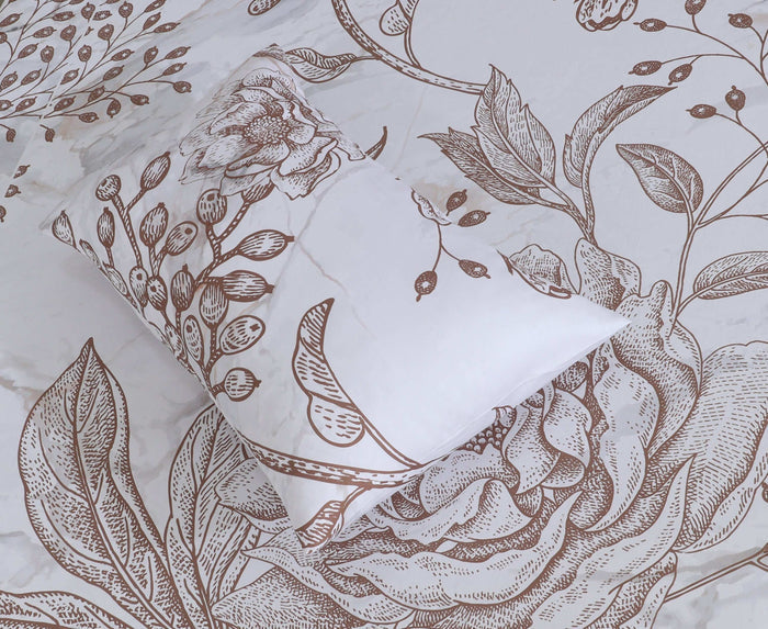Fitted Double Bed Sheet DS 279 - Nishat Creative Store