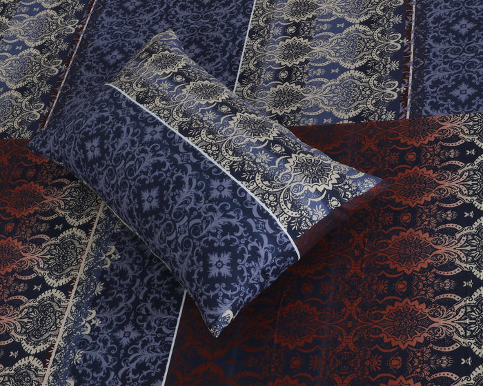 Fitted Double Bed Sheet DS 284 - Nishat Creative Store