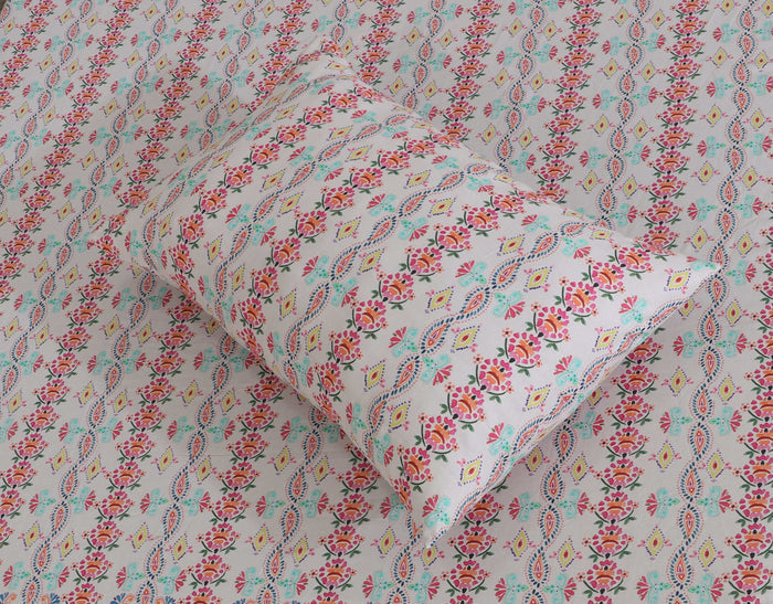 Fitted Double Bed Sheet DS 288 - Nishat Creative Store