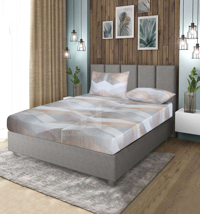 Fitted Double Bed Sheet DS 324 - Nishat Creative Store