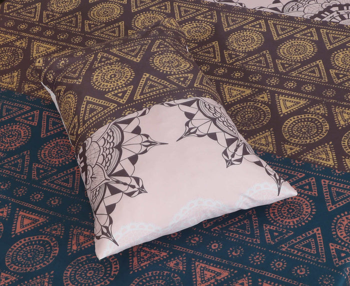 Fitted Double Bed Sheet DS 375 - Nishat Creative Store
