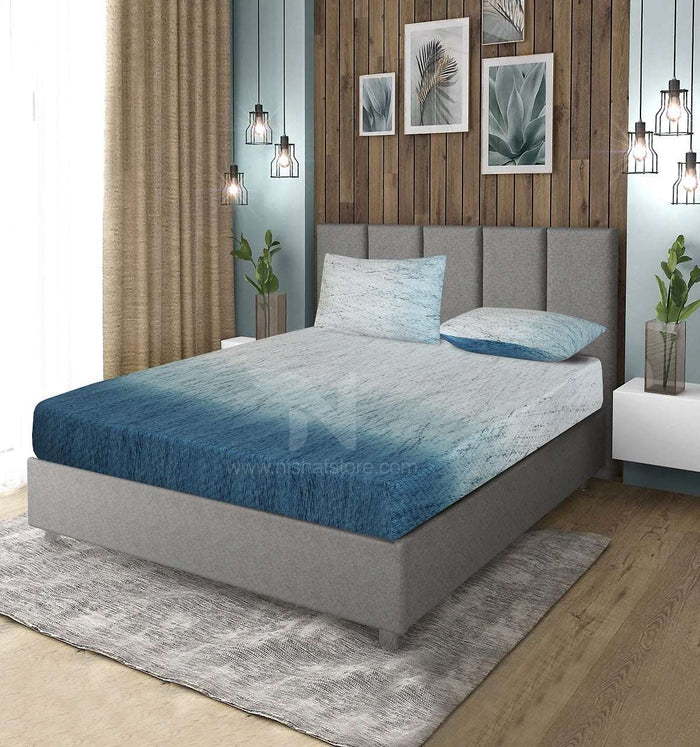Fitted Double Bed Sheet DS 379 - Nishat Creative Store